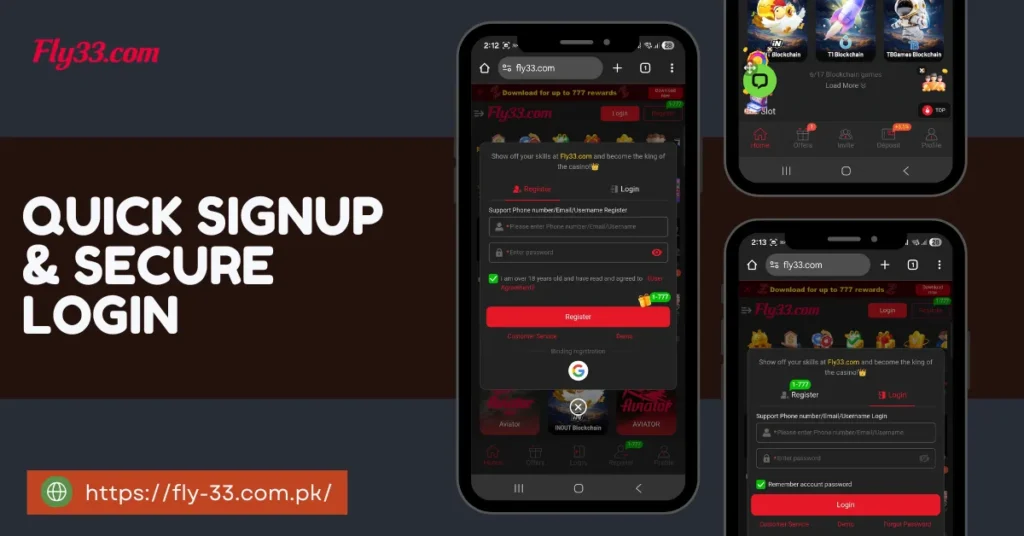 fly33 login